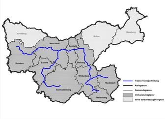 Verbundnetz Karte Verbundnetz
